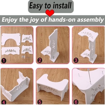 Poop Stool Adult Toilet Stool - Eco-Friendly Bathroom Comfort