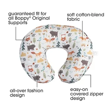 Boppy Nursing Pillow Cover Spice Woodland For All Boppy Pillows