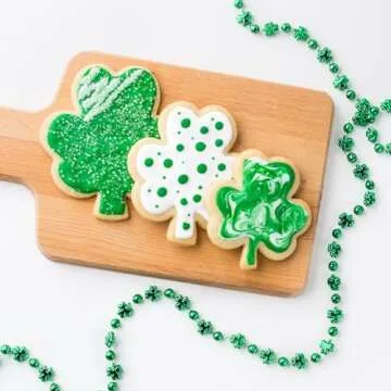 Shamrock Cookie Cutters for Baking Fun - 3 Pack