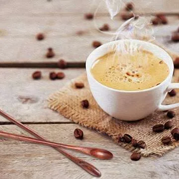 Stylish Wooden Coffee Mixing Spoons for Every Beverage