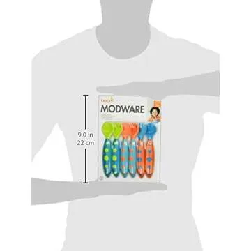 Boon Modware Toddler Utensils, Blue Multi