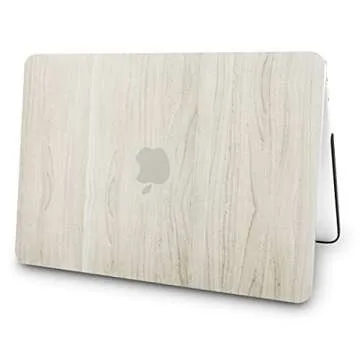 KECC Compatible with MacBook Pro 13 inch Case 2024-2016 with Touch Bar M2 A2338 M1 A2289 A2251 A2159 A1989 A1706 A1708 Plastic Hard Shell (Pine Wood 2)