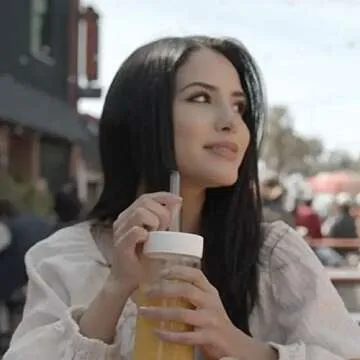 Artisanal Colored Glass Straws for Smoothies & Juices