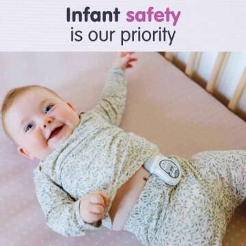 Snuza Hero Baby Monitor: Alerts When No Movement Detected, Gentle Vibration Pre-Alerts, Attaches to ...
