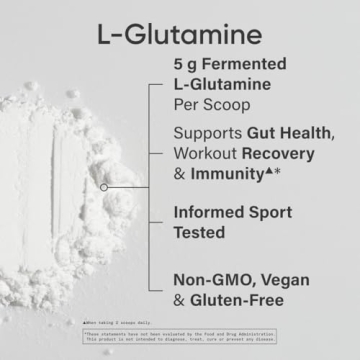 Sports Research L-Glutamine for Workout Recovery and Health
