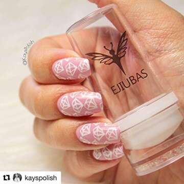 Ejiubas Nail Stamper Kit for Stunning Nail Art