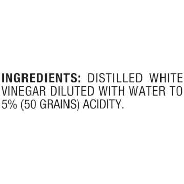 Heinz White Vinegar 1 Gallon - Multi-Purpose Kitchen Essential