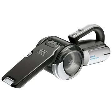 BLACK+DECKER dustbuster PIVOT VAC Cordless Handheld Vacuum, Home and Car Vacuum with Crevice Tool an...