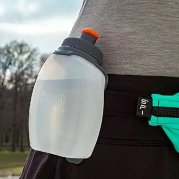 SPIbelt H20 Hydration Companion, No Bounce, BPA Free Water Bottle