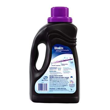 Woolite Dark Care Laundry Detergent, Midnight Breeze Scent, 50 oz/ 33 Loads *Packaging May Vary* (Pa...