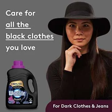 Woolite Dark Care Laundry Detergent, Midnight Breeze Scent, 50 oz/ 33 Loads *Packaging May Vary* (Pack of 2)