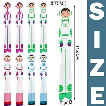 Junkin 32 Pcs Writing Tools Spacers for Writing Handwriting Spacer Tool Classroom Management Tools for Students to Learn Proper Word Spacing (Spaceman)