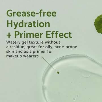 IUNIK Centella Gel Cream for Oily Acne-Prone Skin