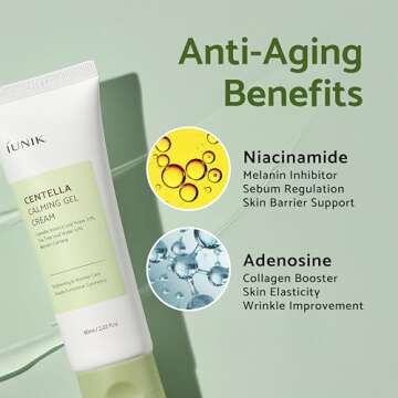 IUNIK Centella Gel Cream for Oily Acne-Prone Skin