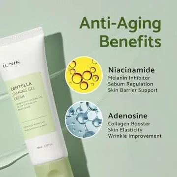 IUNIK Centella Gel Cream for Oily Acne-Prone Skin