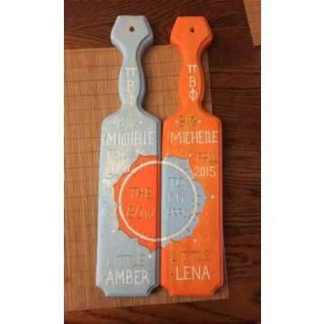 FameFame Unfinished Sorority Paddle for Unique Gifts