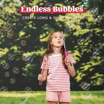 JOYIN Big Bubble Wands - 12 Pack for Kids Play