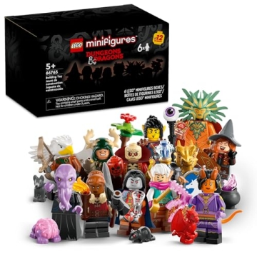 LEGO Minifigures Dungeons & Dragons 6 Pack – Collectible Fantasy Figures for All Ages