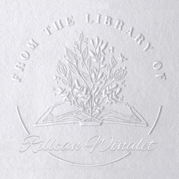 Personalized Library Embosser - Custom Book Stamp & Seal