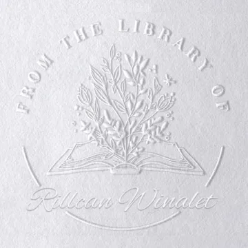 Personalized Library Embosser - Custom Book Stamp & Seal