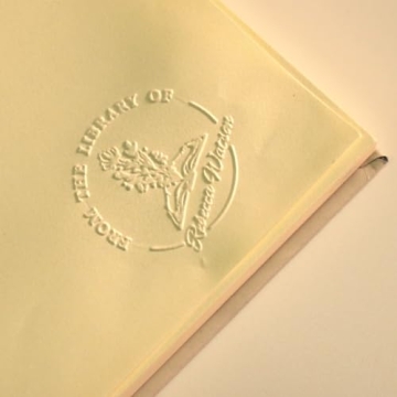 Personalized Library Embosser - Custom Book Stamp & Seal