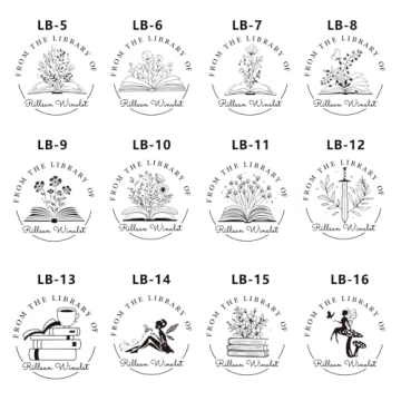 Personalized Library Embosser - Custom Book Stamp & Seal