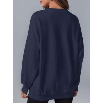 Chic Women's Oversized CHICAGO Sweatshirt for Casual Style