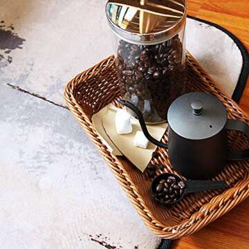 SIXAQUAE Glass Food Storage Containers Jar Stainless Steel Lids 4 Packs 1000ml Airtight Canister Organization Sets Stackable