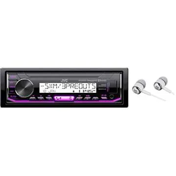 JVC KD-X35MBS Marine Bluetooth Stereo with USB