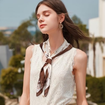 EXTREE Silky Satin Headscarf for Women - Versatile & Stylish