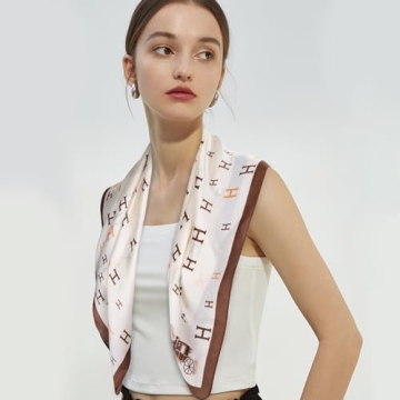 EXTREE Silky Satin Headscarf for Women - Versatile & Stylish