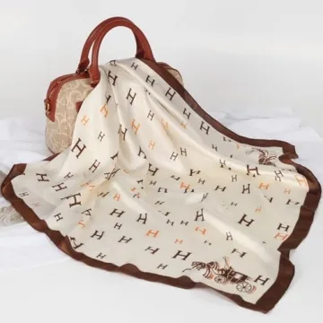 EXTREE Silky Satin Headscarf for Women - Versatile & Stylish