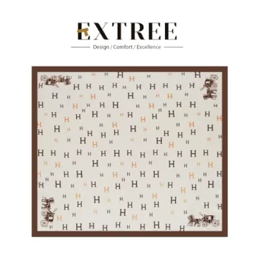 EXTREE Silky Satin Headscarf for Women - Versatile & Stylish