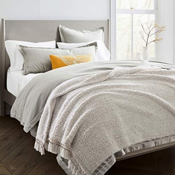 Ultra Soft Cozy Sherpa Blanket, Lightweight 60x80