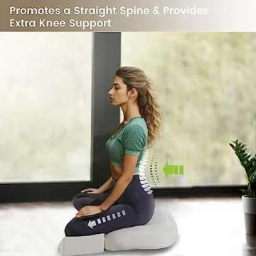 ZonLi Buckwheat Meditation Cushion: Eco-Friendly & Supportive