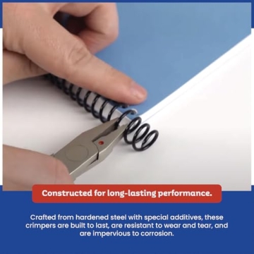 TruBind Heavy Duty Coil Binding Pliers With Rubber Handles