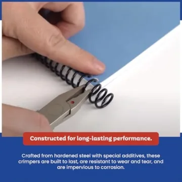 TruBind Heavy Duty Coil Binding Pliers With Rubber Handles