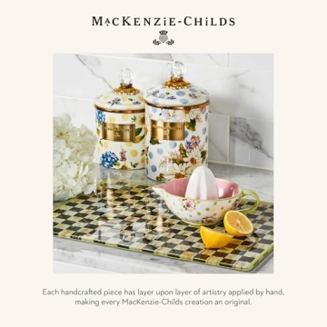 Stunning MacKenzie-Childs Enamel Colander for Your Kitchen