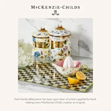 Stunning MacKenzie-Childs Enamel Colander for Your Kitchen