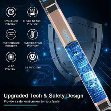 ARECTECH Rechargeable Electric Candle Lighter for Safe Use