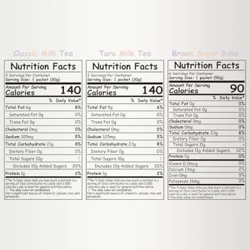 Boba Moo Premium Boba Tea Kit Combo (Classic & Taro) - Only 10,000 Kits Yearly, Small Batch Bubble Tea Kit With Exceptional Taste & Chewiness, Vegan, Lactose-Free, 6 Servings