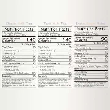 Boba Moo Premium Boba Tea Kit Combo (Classic & Taro) - Only 10,000 Kits Yearly, Small Batch Bubble Tea Kit With Exceptional Taste & Chewiness, Vegan, Lactose-Free, 6 Servings