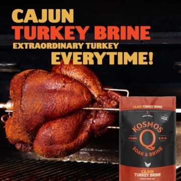 Kosmos Q Cajun Brine Mix for Juicy, Flavorful Turkey