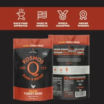 Kosmos Q Cajun Brine Mix for Juicy, Flavorful Turkey