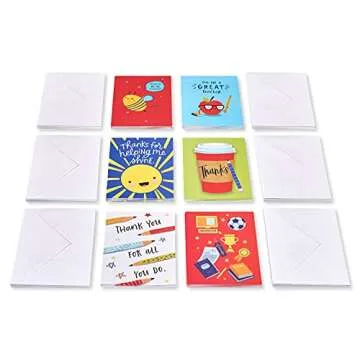 Mickey Mouse Thank You and Blank Cards Bundle - 48 Count