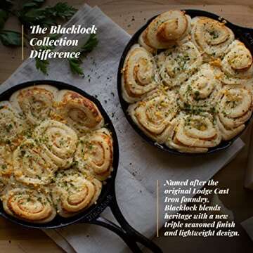 Lodge Blacklock Triple Seasoned Skillet Set