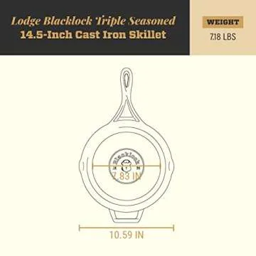 Lodge Blacklock Triple Seasoned Skillet Set