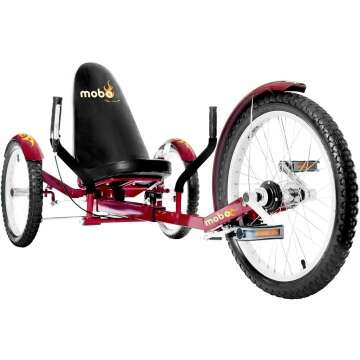 Mobo Triton Pro Adult Tricycle for Men & Women - Fun Beach Cruiser