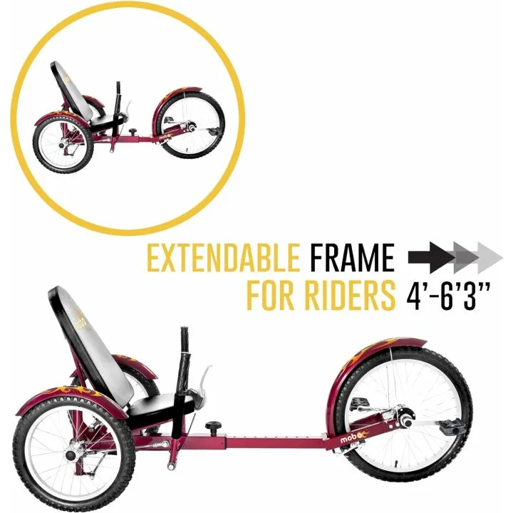 Mobo Triton Pro Adult Tricycle - Comfortable Beach Cruiser