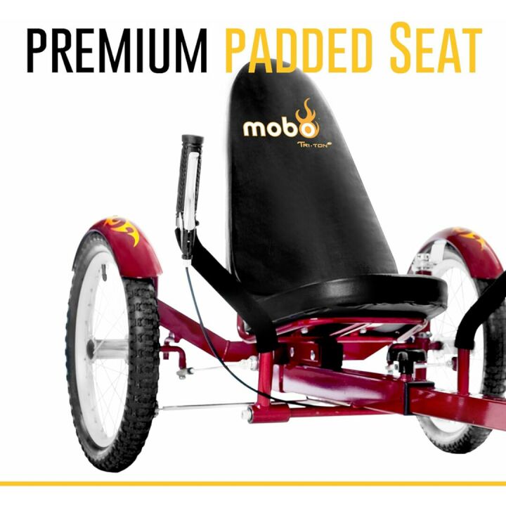 Mobo Triton Pro Adult Tricycle - Comfortable Beach Cruiser